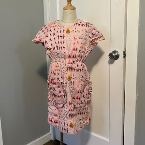 Hanna Andersson holiday dress 12 Days of Christmas themed